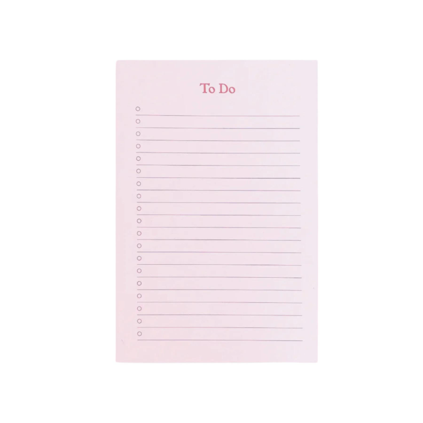 To Do List Notepad