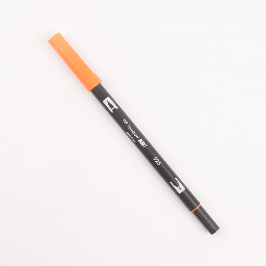 Dual Brush Pen in ORange