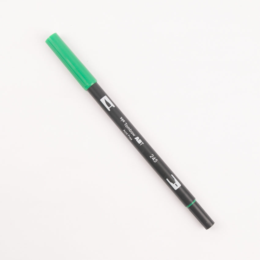 Dual Brush Pen in Green