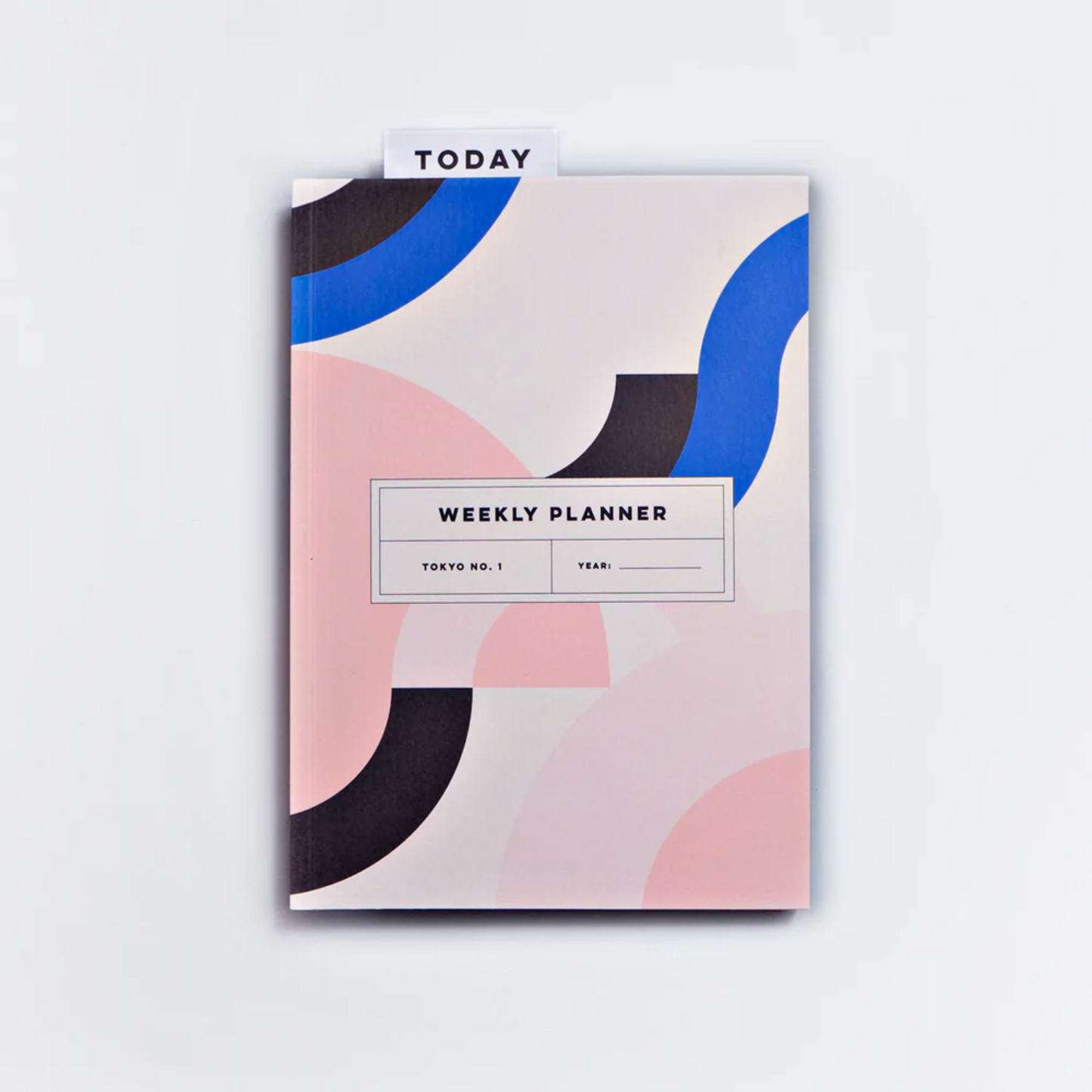 Undated Weekly Planner with tab