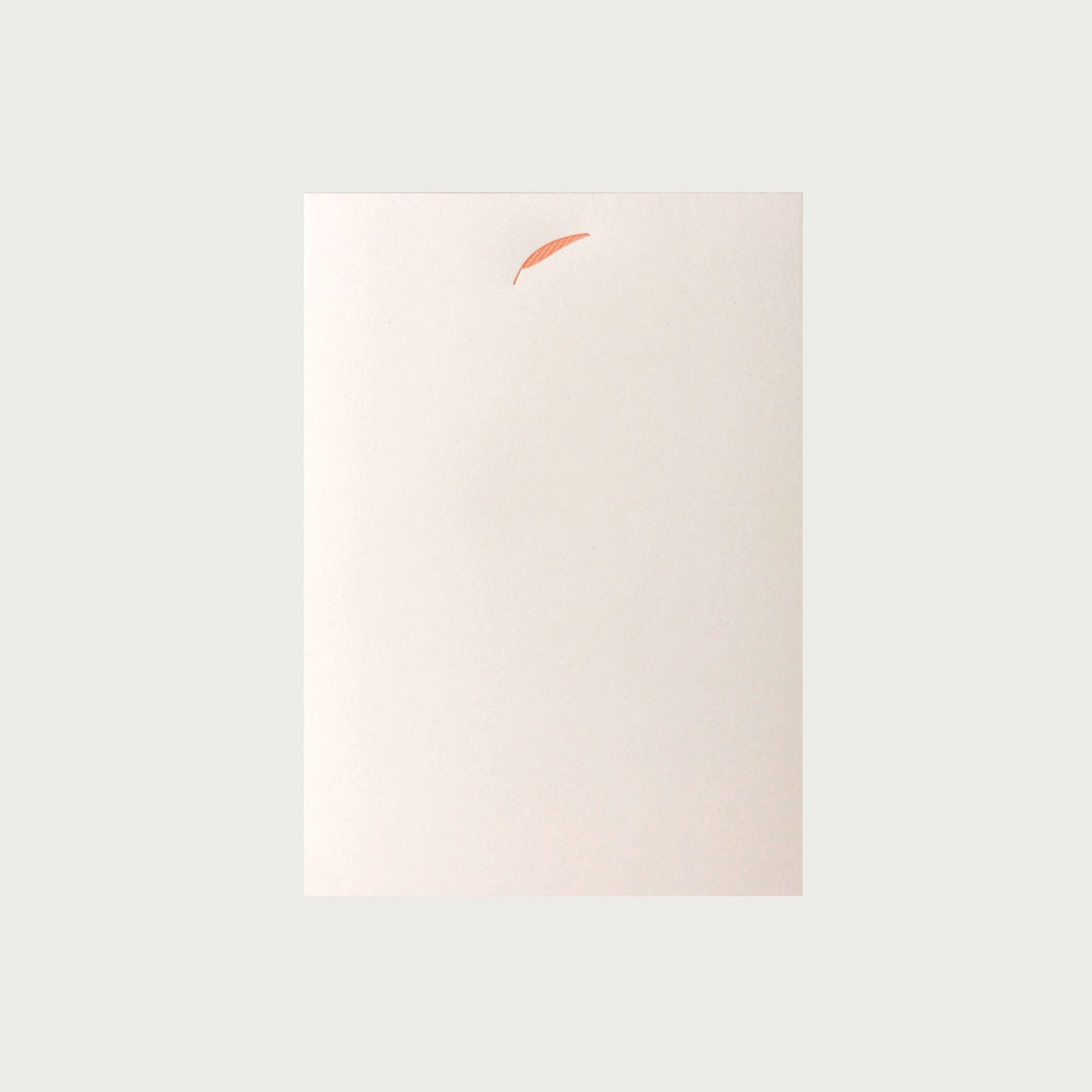 A4 Letter Pad - Orange Palm