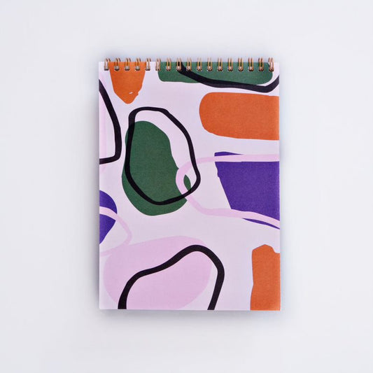 Spiral Notebook A5 in Andalucia Print
