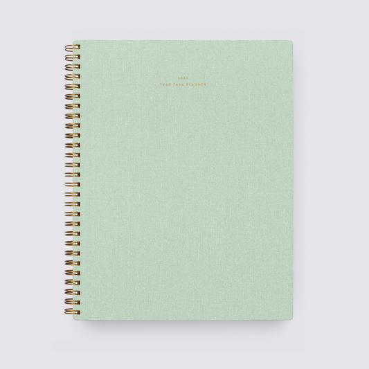 2023 Year Task Planner - Mineral Green