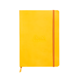 Rhodiarama notebook in yellow