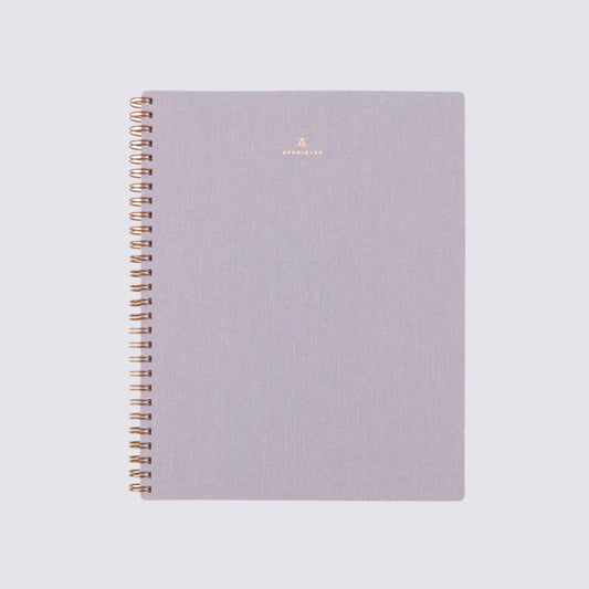 Appointed Lavender Notebook