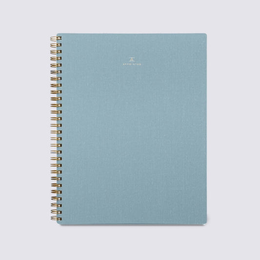 Appointed Workbook in Chambray Blue