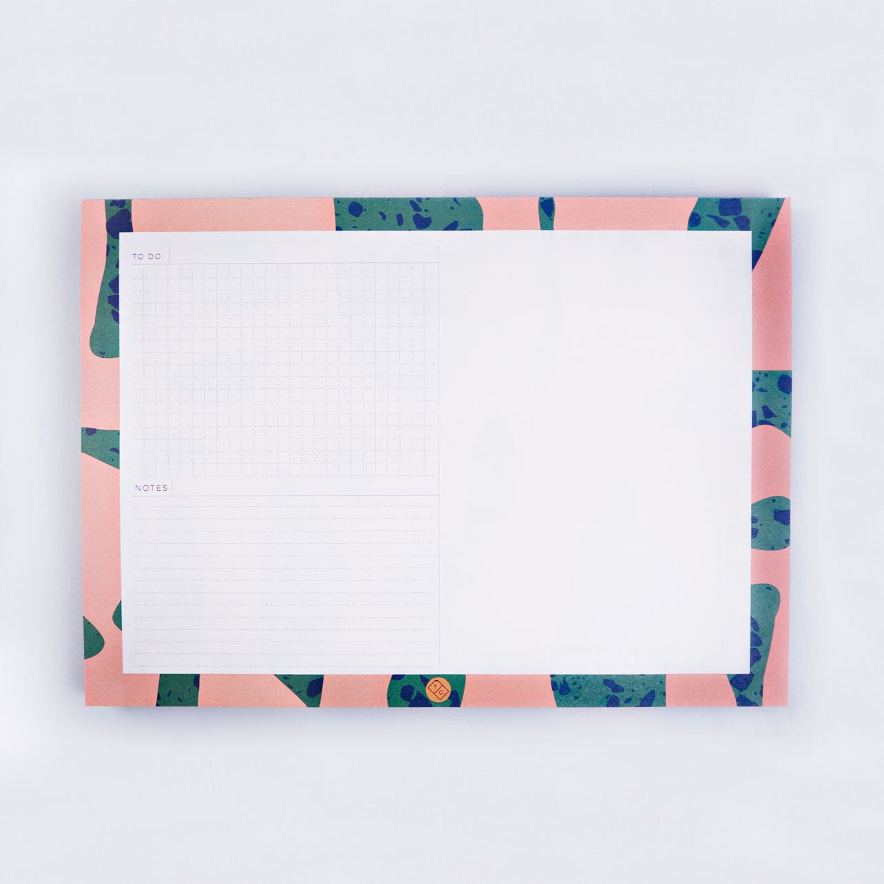 Desk Organiser Pad Terrazzo Shapes