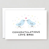 Congrats Love Birds Card