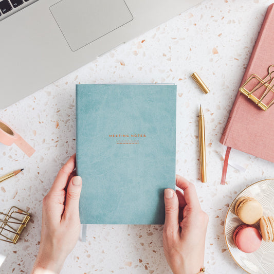 Meeting Notebook - Teal