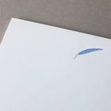 A4 Letter Pad - Blue Palm