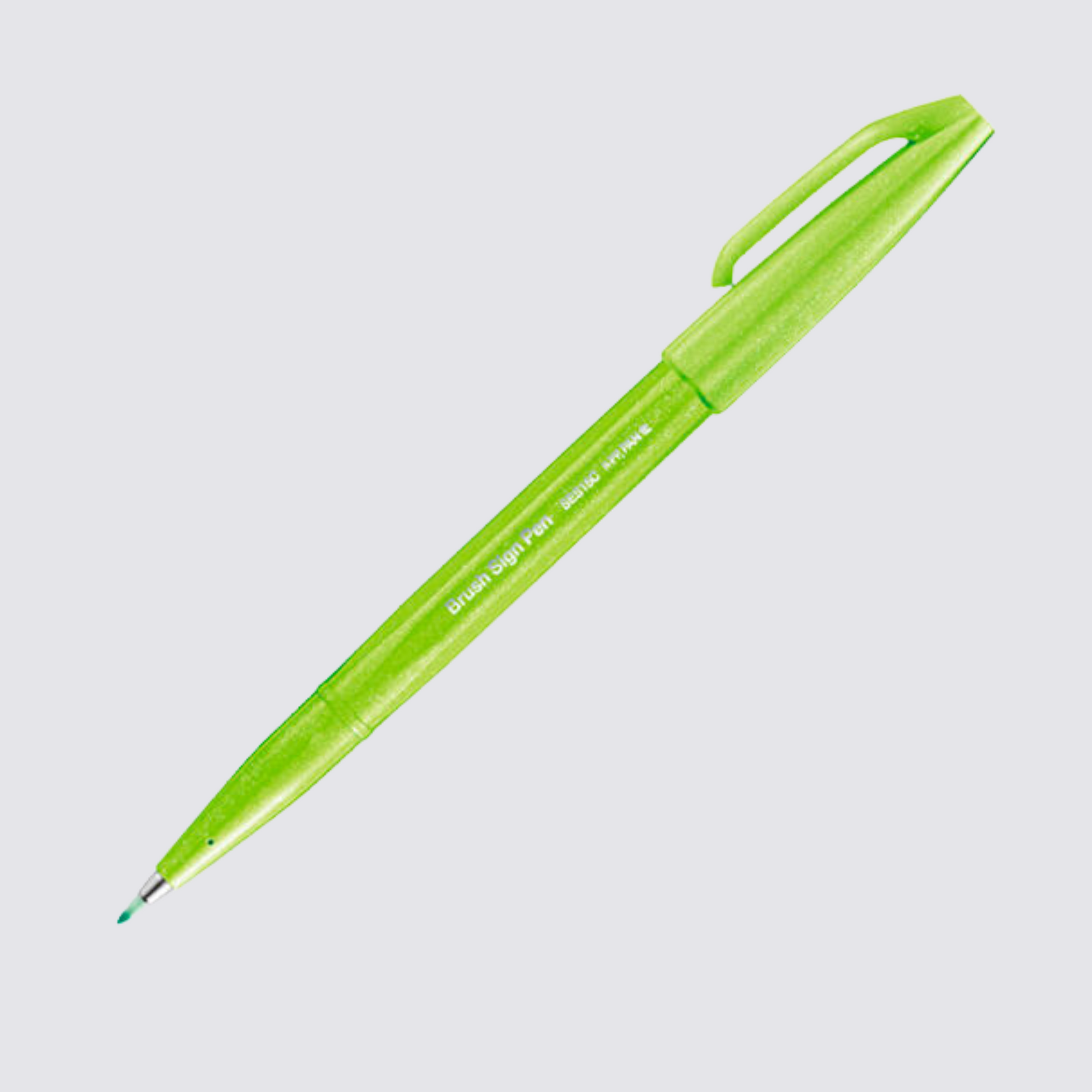 Light Green Brush Sign Pen