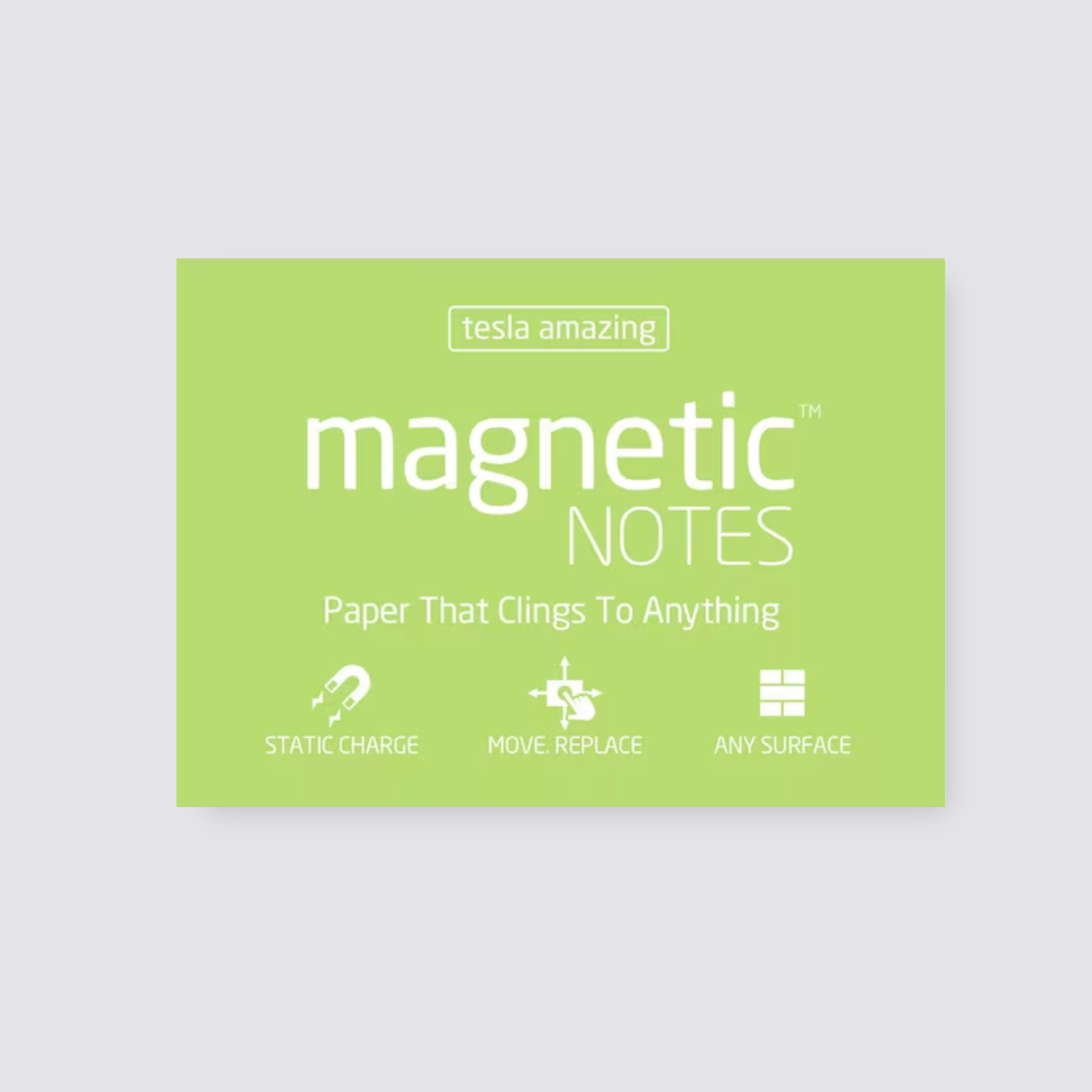 Magnetic Notes - Pastel Green