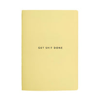 Get shit done notebook 