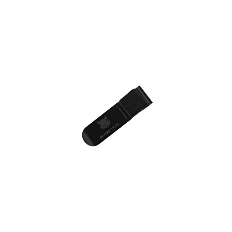 papier tigre black pen clip