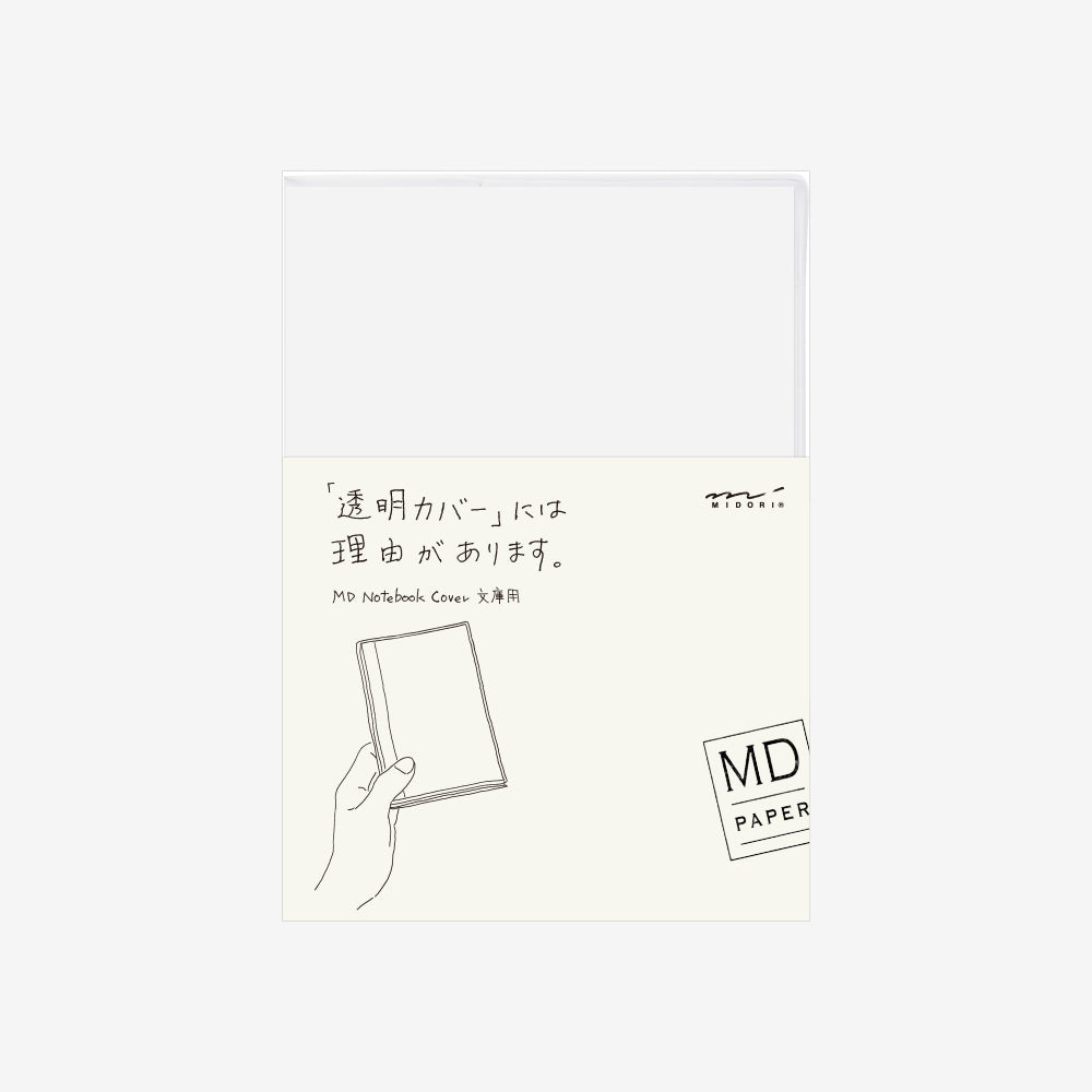MD notebook clear cover