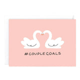 Couple Goals Greetings Card