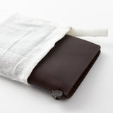 travelers notebook in bag