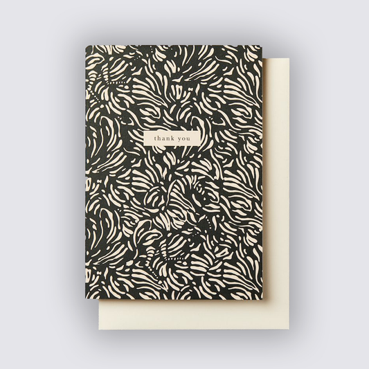 Lily and Lionel Hidden Zebra Thank You Cards - Set of 6