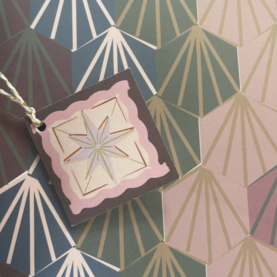 Gift Wrap Set - Jungle Deco Shells with Tags – Papersmiths